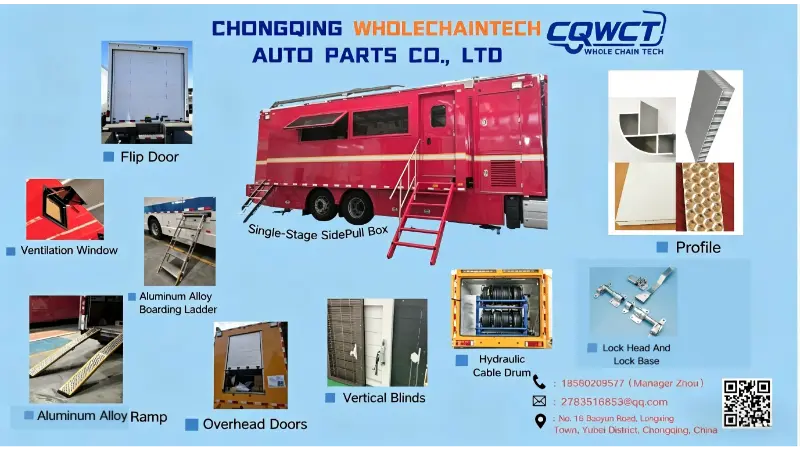 Whole Chain Tech truck upfit at ExpoTransporte Guadalajara